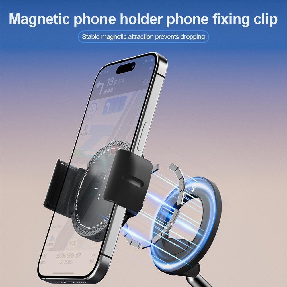 Magnetic Phone Holder Car Phone Jolder, Magnetic Multi-function Navigation, Vacuum Adsorption, Magnetic Phone Holder Accessories