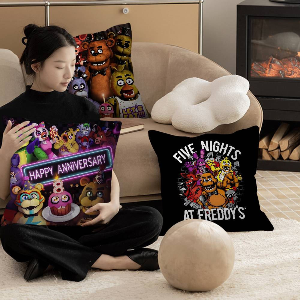 Fnaf Five-nights-At-Freddys Personalized Pillow Dust Cover Bedroom Kids Party Decoration Pillowcase Birthday Children Gift
