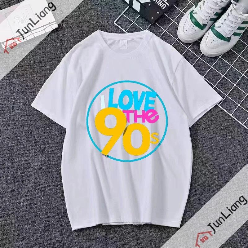 The 90s Unisex Retro Costume Party T-Shirt Gift for Unisex 90’s Aesthetic ClothingHip Hop Event Graphic Tee Tops
