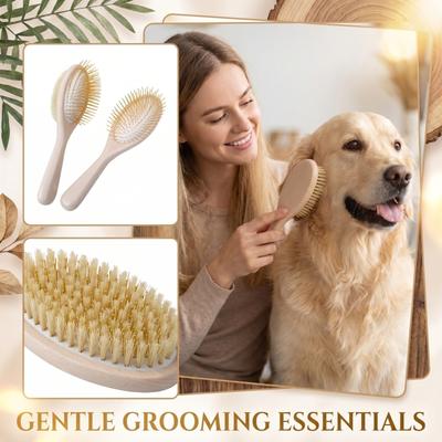 Pet Grooming Brush Shedding Comb for Dogs and Cats Hair Removal Tool with Comfortable Handle Durable Design Easy To Clean and Use