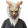 Maska Lucifera s rohy Halloweenské COS role-playing rekvizity