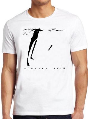 Scratch Acid T Shirt, Rock Punk Noise Music Retro Cool Top Tee, Unisex