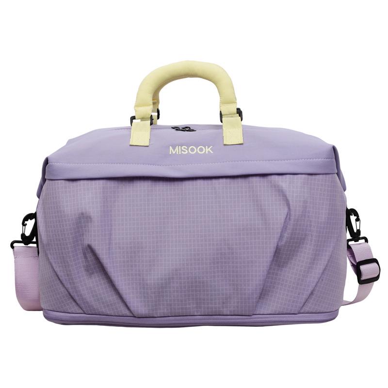 Expandable Oxford Travel Bag: Lightweight, Large Capacity, Wet/Dry Separation, Ideal for Business Trips and Fitness