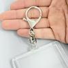 Acrylic Transparent Photo Frame Keychain with Favorite Photo Frame Extra Large