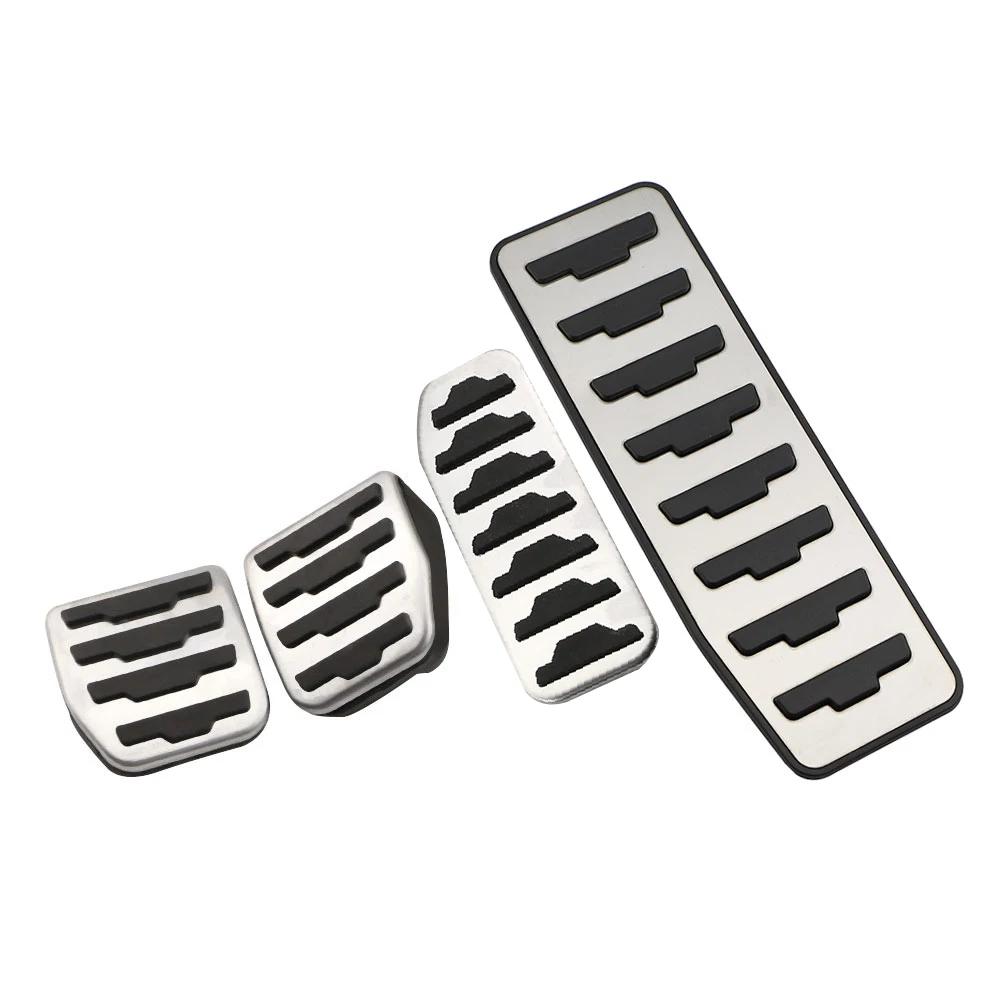 Car Pedals Pads for Range Rover Evoque Land Rover Discovery Sport for Jaguar E-Pace Footrest Gas Brake Pedal Cover Parts