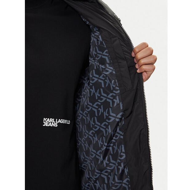 Winter Jacket Karl Lagerfeld Jeans A4M15028, Black, Standard Fit