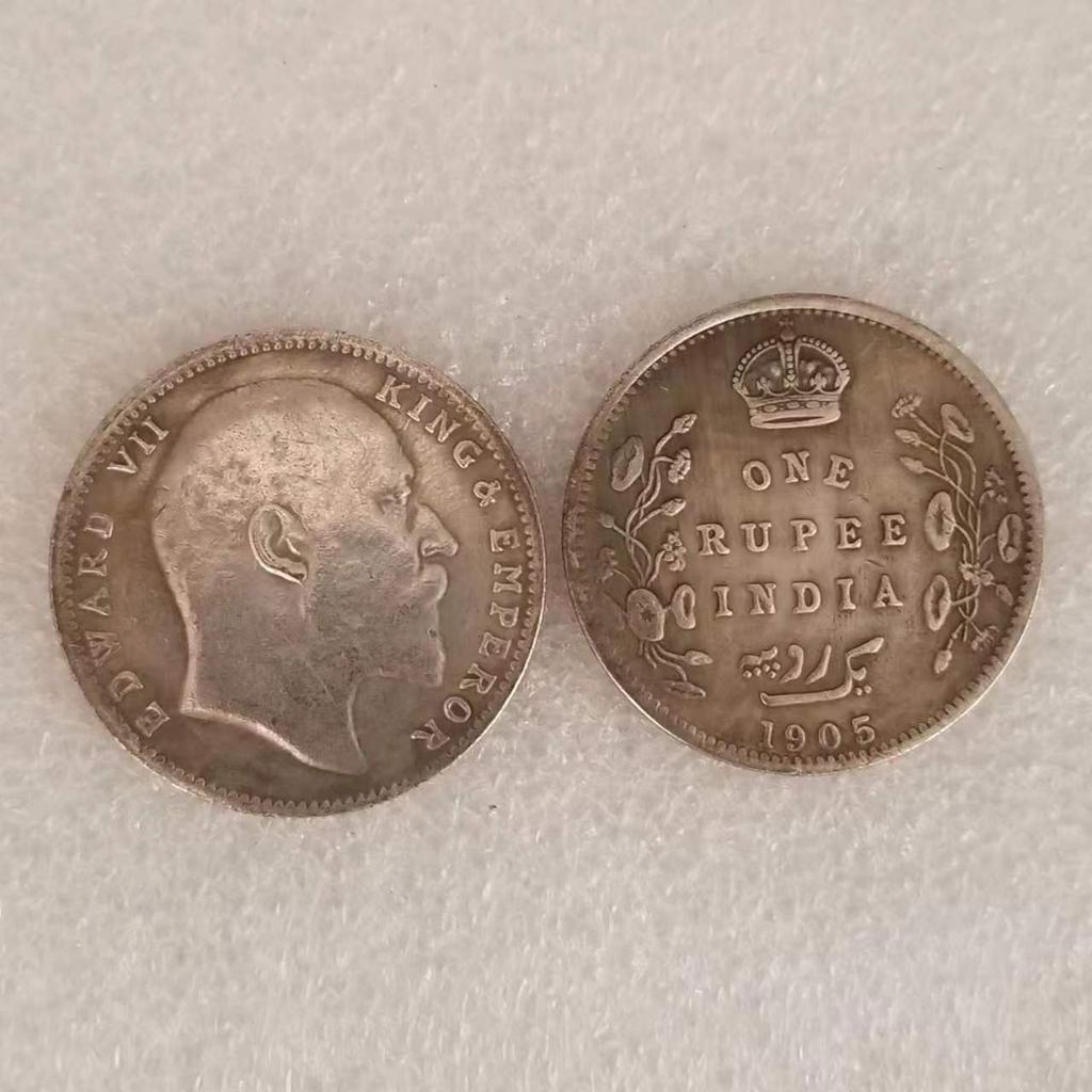 1901/1902/1903/1905/1906/1907 Edward VII Commemorative Collectible Souvenirs Silver Coins