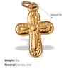 Vintage Cross Pendant Necklace Female Niche Design Hip Hop Fashion Pendant Jewelry Female
