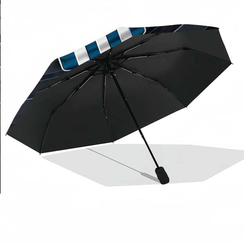 Kenworth Print 8?Ribs Automatic Umbrella Wind Resistant Lightweight Folding Umbrella For Outdoor Travel