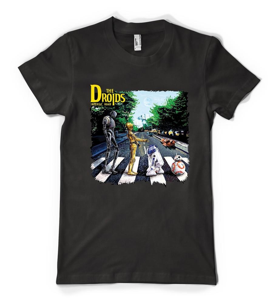 

The Droids Wars Crossing Abbey Road Star Personalised Unisex Adult T Shirt S