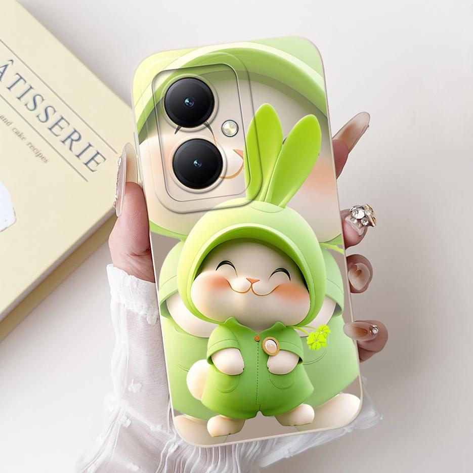Für Xiaomi Redmi 13C 5G Hülle Luxus Blumen Cartoon Hülle Weiche TPU Matte Handyhülle Für Xiaomi Redmi 13R Redmi13C 5G Fundas Taschen