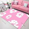 Disc Player Carpet Furry Mat for Living Room Decorative Area Rug Gift for Anniversary Mother Day Father Day