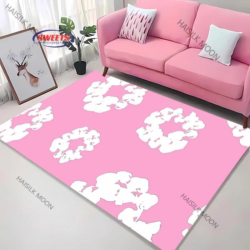 Disc Player Carpet Furry Mat for Living Room Decorative Area Rug Gift for Anniversary Mother Day Father Day