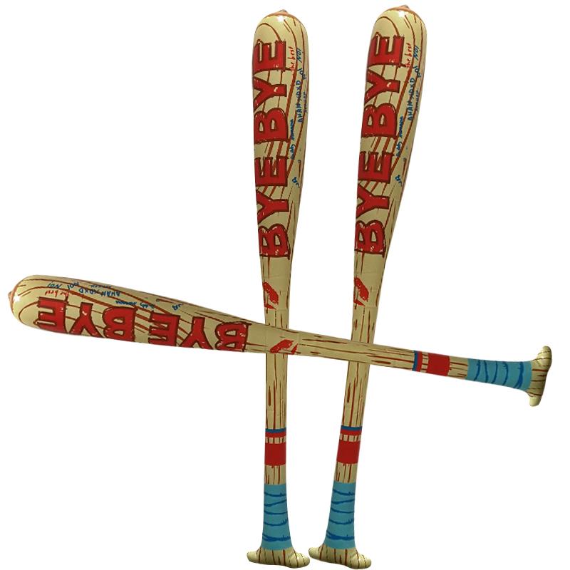 Pvc nadmuchiwane rozweselić kij baseballowy zabawki balony kobiety mężczyźni karnawał Party Decora