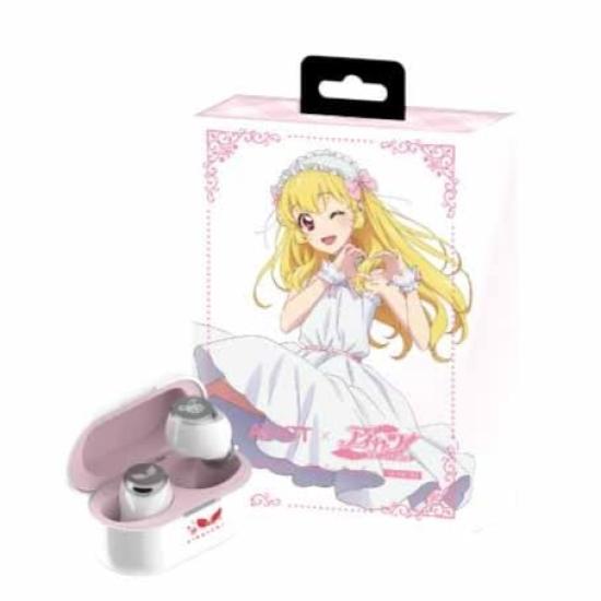 AVIOT Collaboration Wireless Strawberry Model Featuring 14 Character Voices Hybrid Dual Driver Technology LDAC Support Up to 62 Hours of Playback