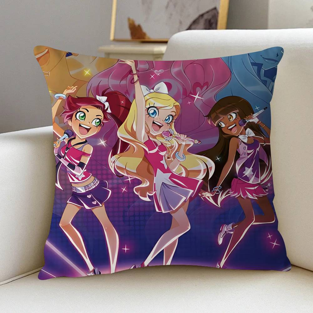 L-LoliRock 45*45cm Cushion Cover Pillow Cover Decor Pillowcase Home Pillowcase For Couch Pillow