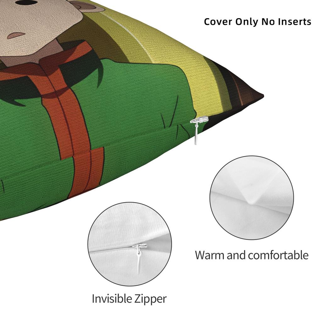 Anime Gon Pillowcases Cute Funny Pillow Case For Sofa Home Decoration Design Pillow Cover