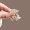 Exquisite Mushroom Rabbit Brooch for Women Men Fashion Mushroom Rabbit Brooches Pins Jewelry Accessories Party Gifts