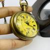 Antique Vintage Maritime Victoria London 1875 Brass Pocket Watch Handmade 5.08 Cm