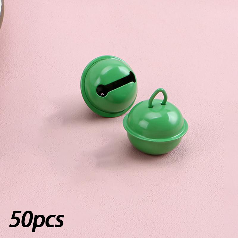 Clochettes Colorées 14/18/22mm Petit Pendentif Accessoires Porte-clés DIY Clochettes Rondes pour Animaux (50 pièces)