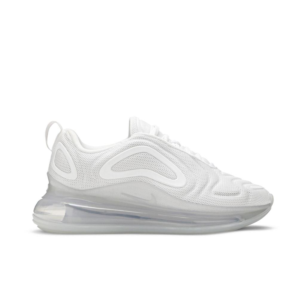 Nike Womens Air Max 720 'Pure Platinum' (women's sizes) White / White-Mtlc Platinum-Pure Platinum Casual Shoes AR9293 101