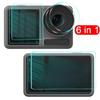 Tempered Glass Camera Screen Protectors for DJI Osmo Action 3 4 5 Pro Lens Cover 9H Full Coverage Anti-scratch Protective Films
