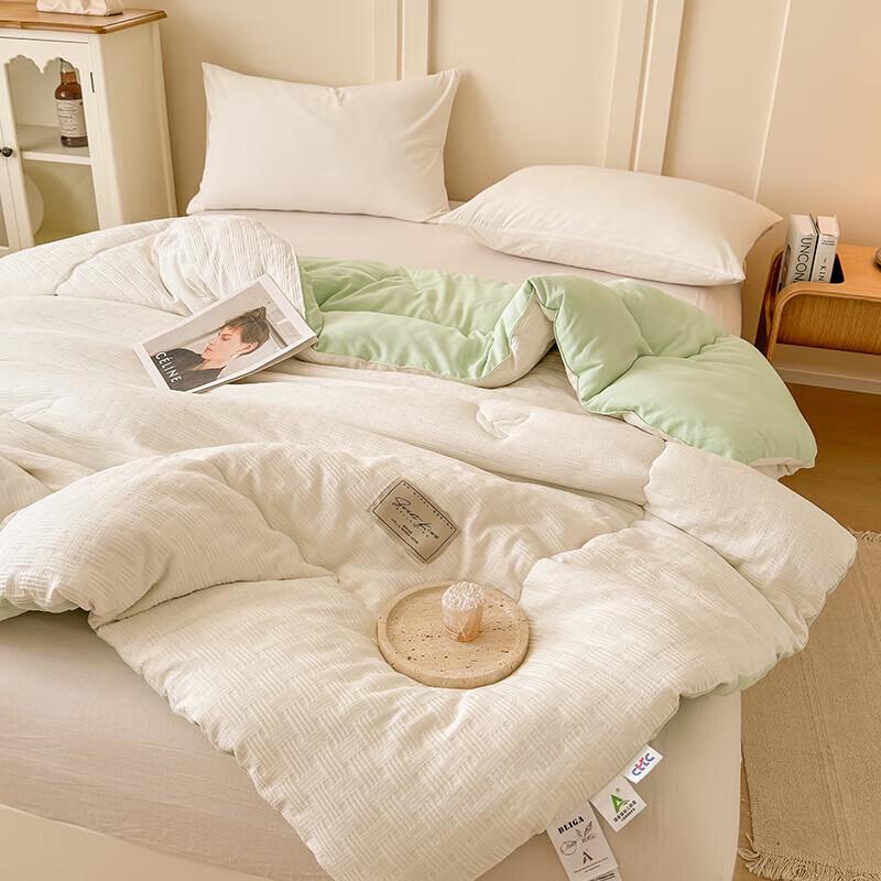 HLLTON MEIJU Waffle Weave Soy Fiber Duvet