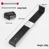 Laminate Flooring Installation Kit: Recoil Hook Puller, Barbed Hook, Nylon Knocking Block