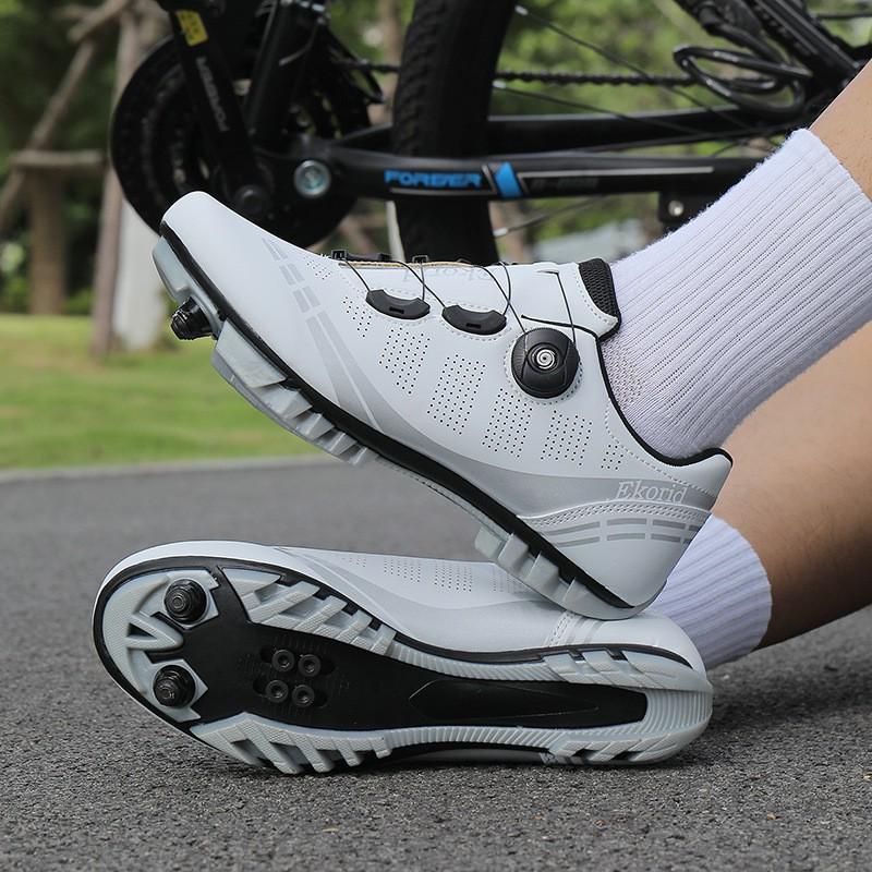 Unisex Cycling Shoes Road MTB Indoor Trainer Non-Cleat Cleat Compatible Breathable Lightweight Stiff Sole