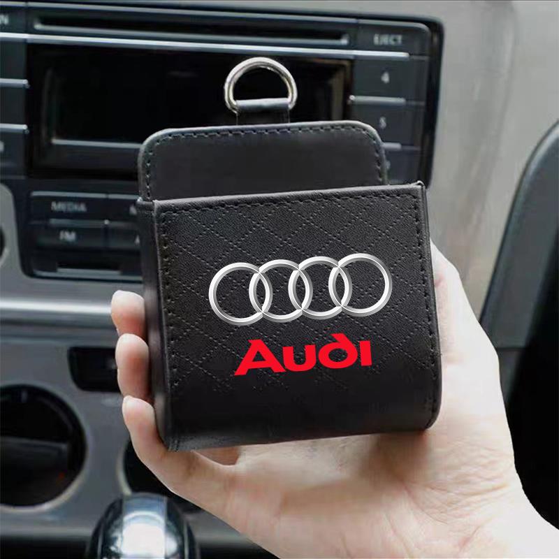 Car Air Outlet Storage Box Phone Glasses Organizer Car Goods For Audi S5 S6 S7 S4 S8 TT TTS A4 B8 A3 B6 A6 C7 C6 B7 Q5 Q7 C5 A5 B5 A7 A1 B9 Q3 A8L Q8