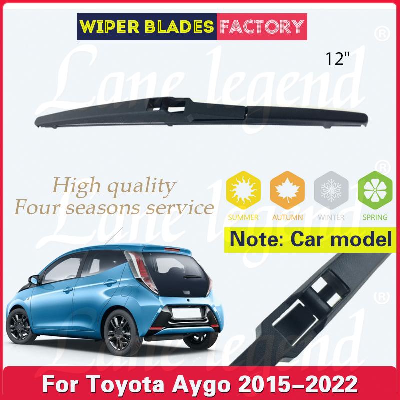Wiper 12 Rear Windshield Windscreen Wiper Blade For Toyota Aygo 2015 - 2022 Rear Window Car Accessories 2016 2017 2018 2019