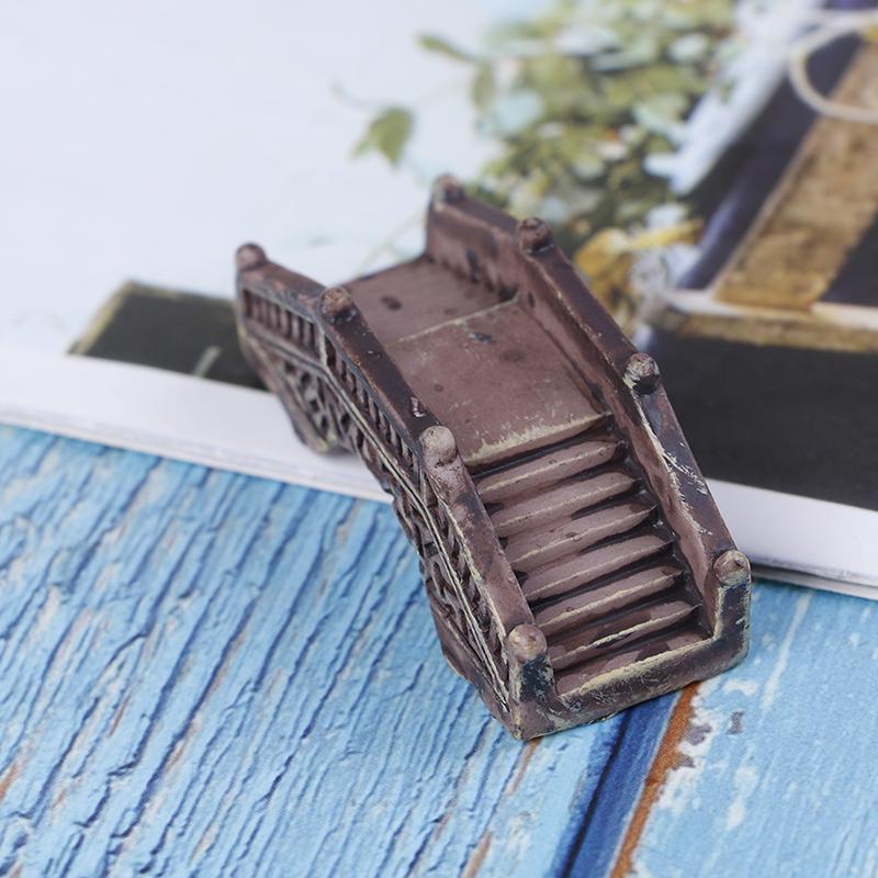 1Pc Mini Bridge Home Ornaments Figurines Diy Aquarium/Dollhouse Decoration