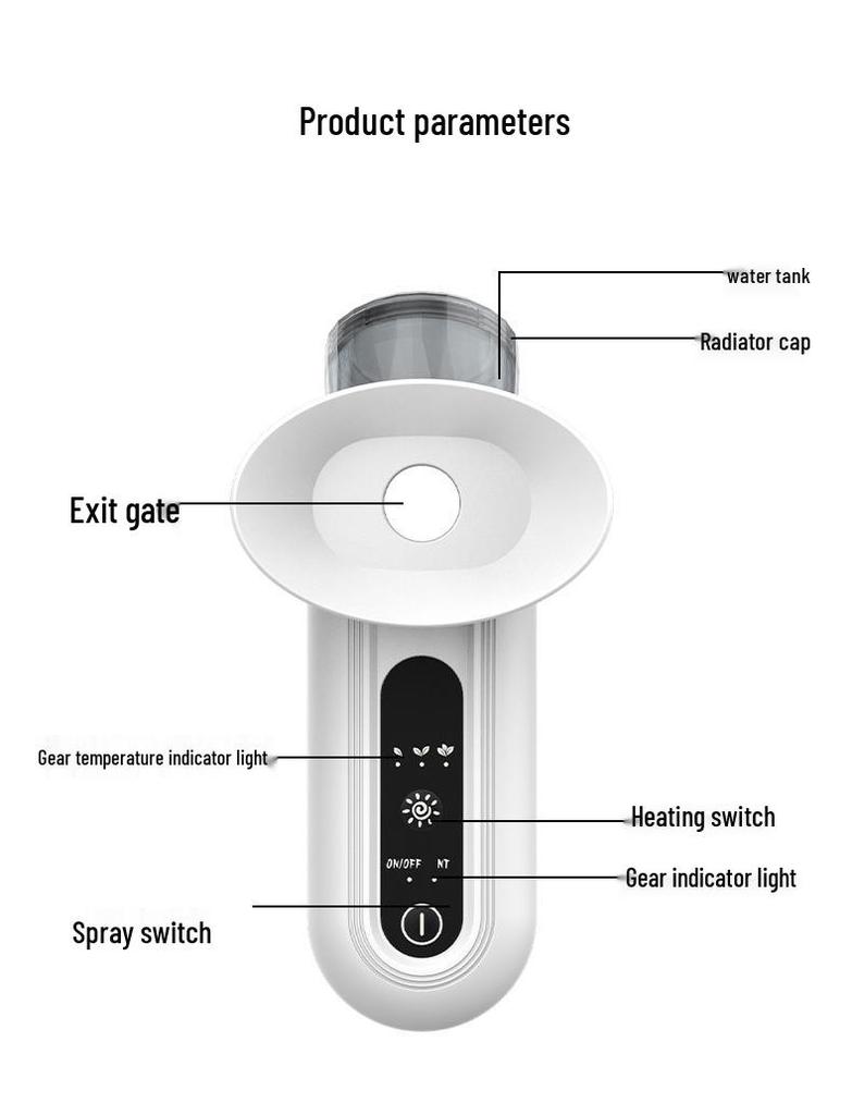 Cross-border Eye Wash & Nano Spray Moisturizer: Cold & Hot Beauty Atomizer