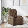 VidaXL Reclining Massage Armchair, Relaxation Chair with Cup Holders, Seat with Backrest and Armrests Living Room, 372495
