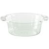 Transparent Thickened Large Household Washbasin for Laundry, Dorms & Vegetables