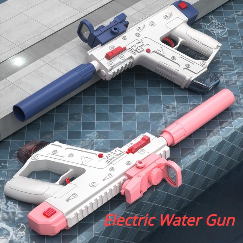 Summer Children Toys Vector Electric Water Gun Shooting Large-Capacity Water Spray Outdoor Toy Boys Birthday Gifts For Kids