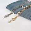 Mary Women's Elegant High-end Waist Chain - Pearl & Metal Chain Belt