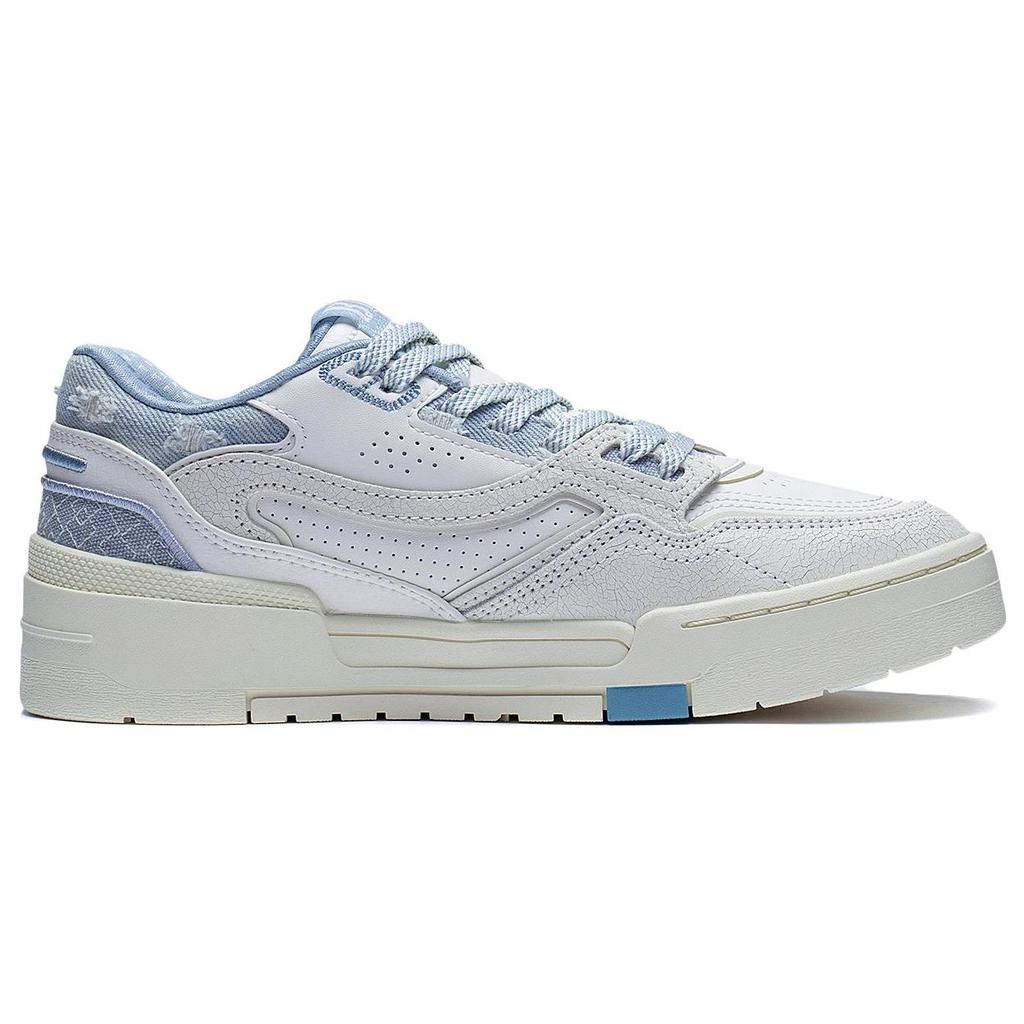 Li Ning 001 BTC Prm Textile, Synthetic Leather, Split Cow Leather Comfortable Abrasion Resistant Breathable Low Top AGCT004-1