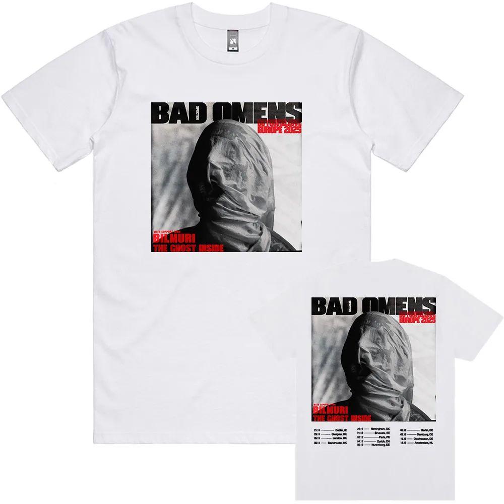 BAD OMENS Rock Band Graphic Tshirts Do You Feel Love Europe Tour Tshirt Streetwear Print Cotton Casual Loose T Shirt Unisex