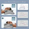 Cervical Neck Pillow for Pain Relief Ergonomic Side Sleeper Pillow for Neck Support Memory Foam Pillows for Back Stomach Sleeper
