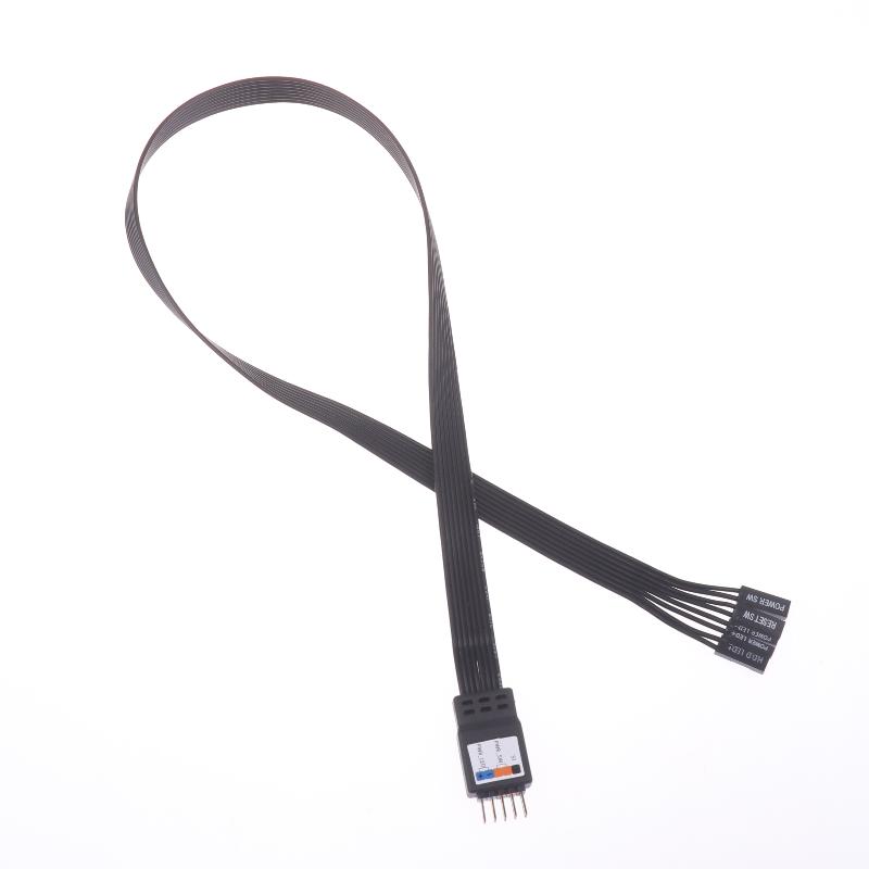 20cm 30cm 50cm 9Pin Header Computer Motherboard Front Extension Cable For PC Motherboard Power Switch Restart Hard Drive