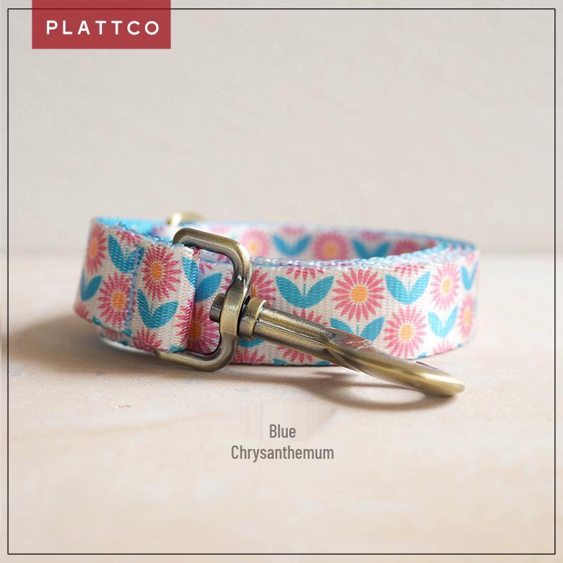 PLATTCO Nylon Printed Dog Walking Leash PDL358 S 2.0cm x 120cm