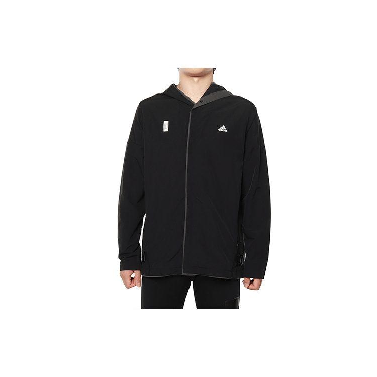 Adidas Jackets Men's Black Hooded Moderate Other DY8756