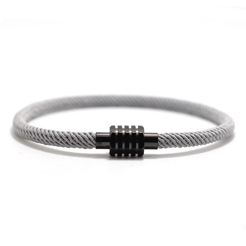 Minimalist Rope Bracelet Men Women 100% Unfading Magnet Couple Braclet Valentine Day Gift For Lover Good Luck Thread Braslet