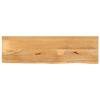 VidaXL Table Top with Live Edge 110x40x2.5cm Solid Mango Wood, Wooden Table Top, Side Table Top, 370445