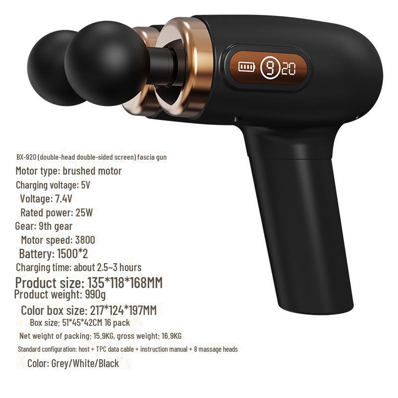 Cross-Border Handheld Electric Elbow Massager with Extended Handle for Comprehensive Body Relief