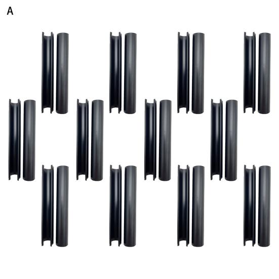 24 clips para cubierta de piscina, tamaño moderado, amplia aplicación, versátiles, a prueba de viento, acabado suave, protege la cubierta de la piscina, ABS, clips para cubierta de piscina de invierno