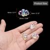 CoCud Miniature Dollhouse Bubble Cluster, 1:16 Scale Acrylic Iridescent Transparent Bubbles (For DIY Crafts, Fairy Beach Decorations), 1 Piece