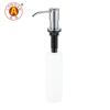 Kitchen Black Brushed Metal Stainless Steel Built in Pump Kitchen Sink Dish Hand Soap Dispenser Countertop for Kitchen