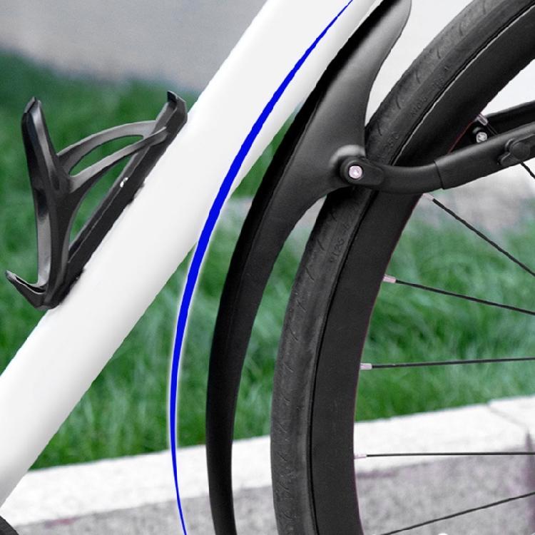 Verstellbares Rennrad Schutzblech Vorne / Hinten Schutzblech Mountainbike Schutzblech Kunststoff Fahrradschutzblech Einfach zu installieren